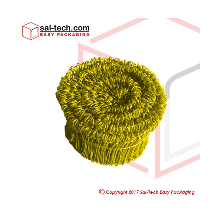 Sack Tie 150mm Yellow